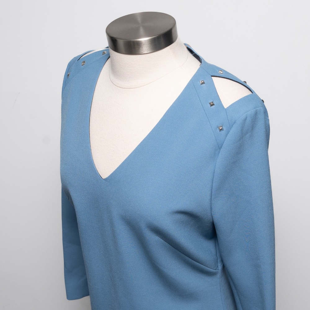BOSS - Stud Shoulder Shift Dress - Picture 10 of 13